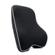 Ортопедична подушка під спину в автомобіль Lagodrive Lago Comfort 49x40x12см Чорна - зображення 11