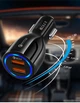 Автомобильное зарядное устройство быстрая зарядка UC5777 Quick Charge 3.0 2 USB порта Black - изображение 4