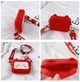 Силіконова сумочка Red Cat Q Uncle Червоний 12X4X10 cm (QMRC) - зображення 2