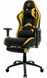 Компьютерное Игровое Кресло Геймерское с Подножкой для Геймера GT Racer X-2534-F Черное / Желтое - изображение 5