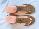 Сандалии H&M Divided 38,5р, EU39, US8 коричневые 20-00287 - изображение 3