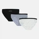 Трусики-слип Manoukian Slips-X3-Femme 12890190-1 S Серый/Чёрный/Белый (3349610012438) - изображение 1