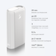 Система нагревания табака Glo Hyper + White (14G402) с блоком питания, ГЛО Хайпер плюс белый, Glo для стиков деми - изображение 4