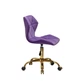 Стул офисный Onder Mebli TORINO Б-Т ПУРПУР В-1013 GD - OFFICE - изображение 4