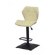 Кресло барное Onder Mebli TORINO ЭК БЕЖЕВЫЙ 1017 BAR 4 BK-BASE - изображение 1