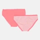 Трусики-слип Manoukian Slips X2 Femme 13890784-2 S Коралловый/Розовый (3349610013015) - изображение 2
