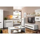 Тумба Ацтека KOM2W1D3S/10/15 (BRW (Black Red White)) Белая - изображение 3