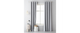 Дизайнерская штора Room99 140 х 250 см (AURA light grey) - изображение 1