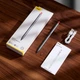 Стилус универсальный для Смартфона и Планшета Baseus Square Line Capacitive Stylus Silver - изображение 2