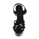 Босоножки-стрипы Lorimas Sting Черные 35 - изображение 4