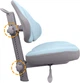 Крісло дитяче ErgoKids GT Y-404 Ortopedic Blue (Y-404 KBL) Блакитний - зображення 4