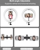 Кольцевая USB RGBW LED лампа Puluz PKT3055B 10.2" + штатив 1.65 м - изображение 12