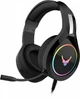 Słuchawki VARR VH-6060 LED RGB Backlight Black (VH6060B) - obraz 1