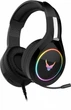 Słuchawki VARR VH-6060 LED RGB Backlight Black (VH6060B) - obraz 2
