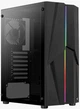 Obudowa Aerocool Mecha Black Mid Tower RGB Glass side panel (AEROPGSMECHA-G-BK-V1) - obraz 3