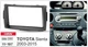Переходная рамка Carav 11-197 Toyota Sienta 2003-2015 2DIN - изображение 4