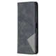 Чохол-книжка з кишеньками UniCase Geometric Pattern для Xiaomi Redmi Note 10 Pro - Black - зображення 4