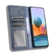 Чехол Deexe Retro Style для Xiaomi Redmi Note 10 Pro - Blue - изображение 5