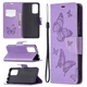 Чехол UniCase Butterfly Pattern для Xiaomi Redmi Note 10 Pro - Purple - изображение 1