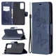 Чехол UniCase Butterfly Pattern для Xiaomi Redmi Note 10 Pro - Blue - изображение 1