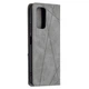 Чохол-книжка з кишеньками UniCase Geometric Pattern для Xiaomi Redmi Note 10 Pro - Grey - зображення 5