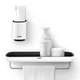 Набір аксесуарів для ванної кімнати MBM MY HOME MVM-MH-07 WHITE/BLACK білий/чорний - зображення 1