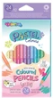 Карандаши цветные Colorino Пастель круглые 24 цвета (87737PTR) - изображение 1