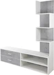 Стенка DC Afina 1600х352х1730 мм Монолит/Белый ordf (DC117708) - изображение 1