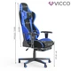 Геймерское кресло, Vicco Alpha, черно-синие - изображение 4