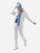 Комплект (шапка + шарф) женский SVTR 933 One Size Джинс (0933000021) - изображение 3