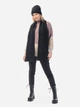 Комплект (шапка + шарф) женский SVTR 933 One Size Черный (0933000011) - изображение 3