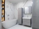 Зеркальный шкаф JUVENTA Manhattan MnhM-70 серый - изображение 3