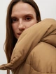 Пуховик зимний женский Mango 77987602-09 L Коричневый (8445156757996) - изображение 5