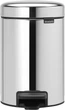 Відро для сміття Brabantia Pedal Bin 3 л Стальне поліроване (113147) - зображення 1