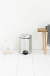Відро для сміття Brabantia Pedal Bin 3 л Стальне поліроване (113147) - зображення 4