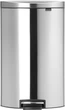 Відро для сміття Brabantia Pedal Bin FlatBack 40 л Матове сталеве (482021) - зображення 1
