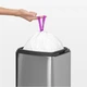 Відро для сміття Brabantia Touch Bin 10 л Матове сталеве (477225) - зображення 10