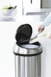 Відро для сміття Brabantia Touch Bin 60 л Матове сталеве (484506) - зображення 4