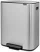 Відро для сміття Brabantia Bo Pedal Bin 60 л Матове сталеве (211324) - зображення 4