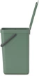 Ведро мусорное Brabantia Sort & Go 16 л Темно-зеленый (129827) - изображение 4