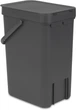 Ведро мусорное Brabantia Sort & Go 12 л Темно-серое (109805) - изображение 3