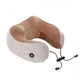 Массажер для шеи автомобильный U-Shaped Massage Pillow подушка массажная для путешествий на батарейках - изображение 1