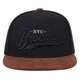 Кепка Cнепбек логотип Brooklyn NYC (Бруклин) с прямым козырьком Черный, Унисекс WUKE One size - изображение 2