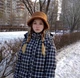 Женская меховая шапка панама теплая плюшевая пушистая (Тедди, барашек, каракуль) 2 Коричневая - изображение 3