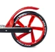 САМОКАТ SCALE SPORTS SS-15 двухколесный с амортизатором для подростков Черный с красным - изображение 4