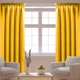 Штора Vipro Group Decora 140 х 250 см на тесьме (T17390) жёлтая - изображение 2