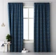Дизайнерская портьера Glammy Room99 140 х 250 см (Z/Т/Glammy) Blue - изображение 1