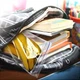 Зіп пакети із застібкою зі струнним замком 20 x 20 см 10 шт для зберігання пакети зіпери - зображення 4