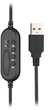 Гарнитура для ПК 2E CH11 Mono USB (2E-CH11MU) - изображение 5