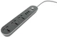 Мережевий фільтр-подовжувач LDNIO SC3301 3 розетки/3 USB 1.6 м Black-Grey(SC3301) - зображення 2